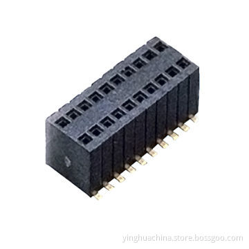 Female Header, 1.27 x 2.54mm Pitch, SMT, Dual Row, 5.8mm Height 4830